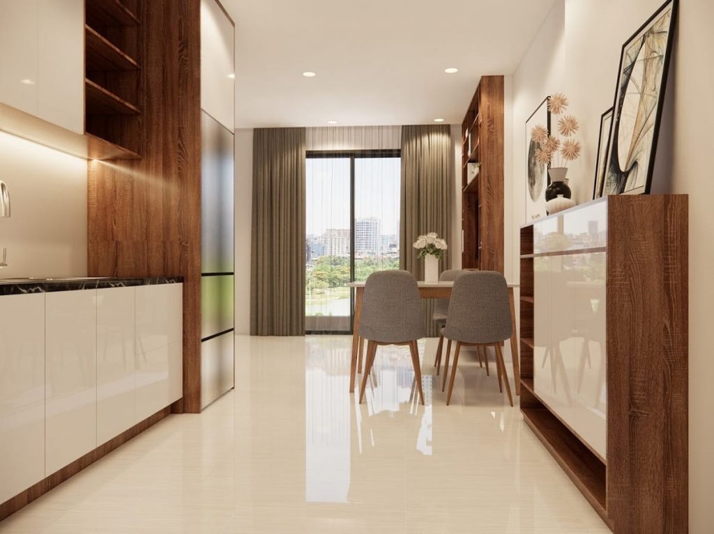 Căn hộ Vinhomes - công trình thiết kế căn hộ chung cư được thực hiện bởi ATOZDESIGN