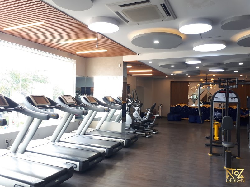 Phòng Gym Fit365 chung cư An Khang quận 2 được thi công bởi ATOZ Design