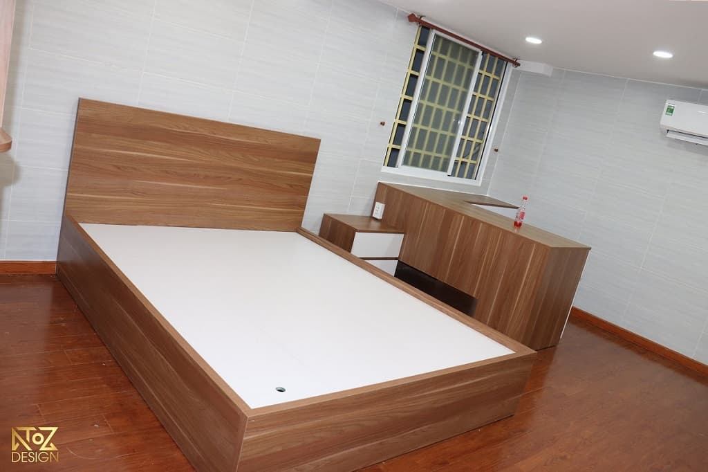 ưu điểm của giường ngủ gỗ công nghiệp