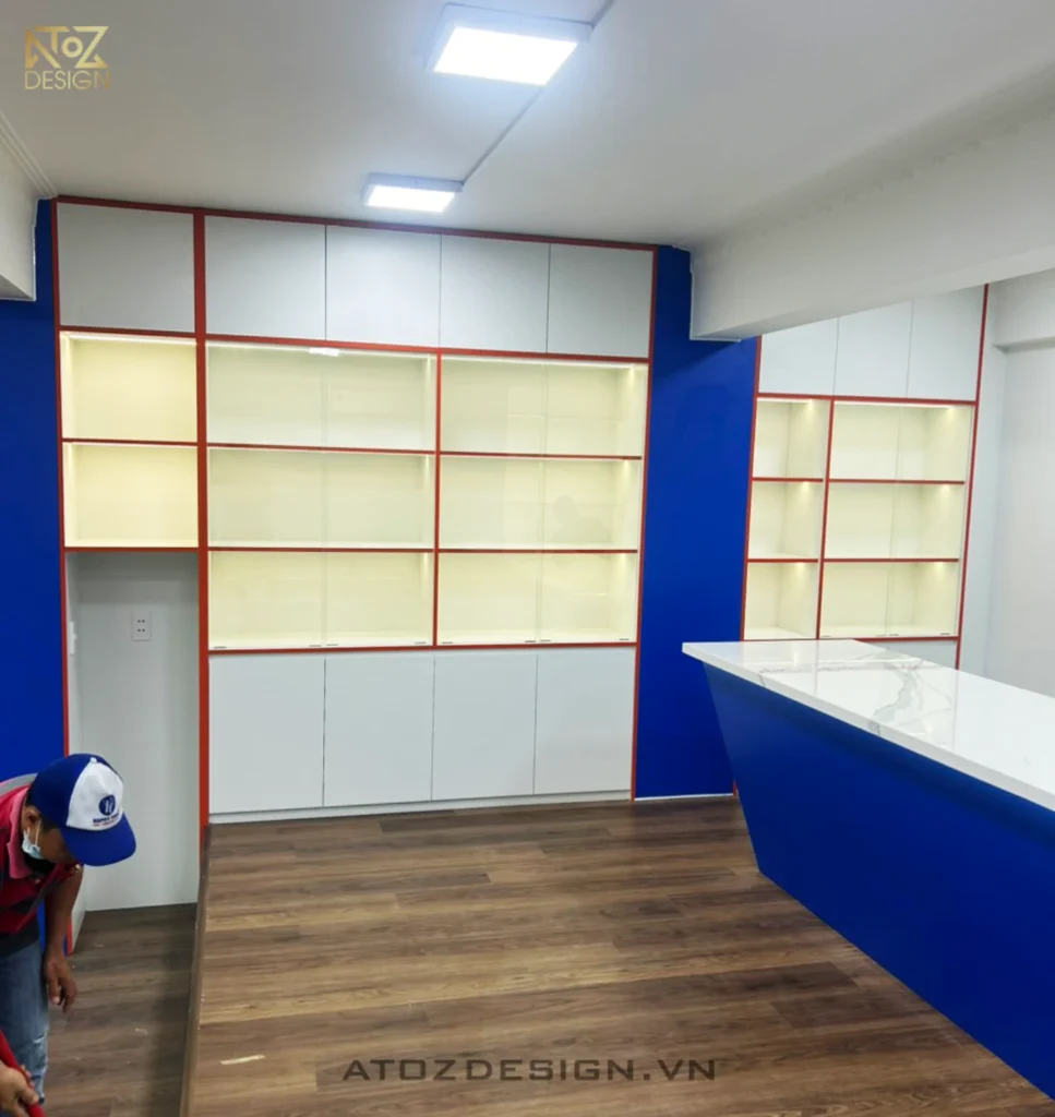 thi cong noi that trung tam anh ngu (5)